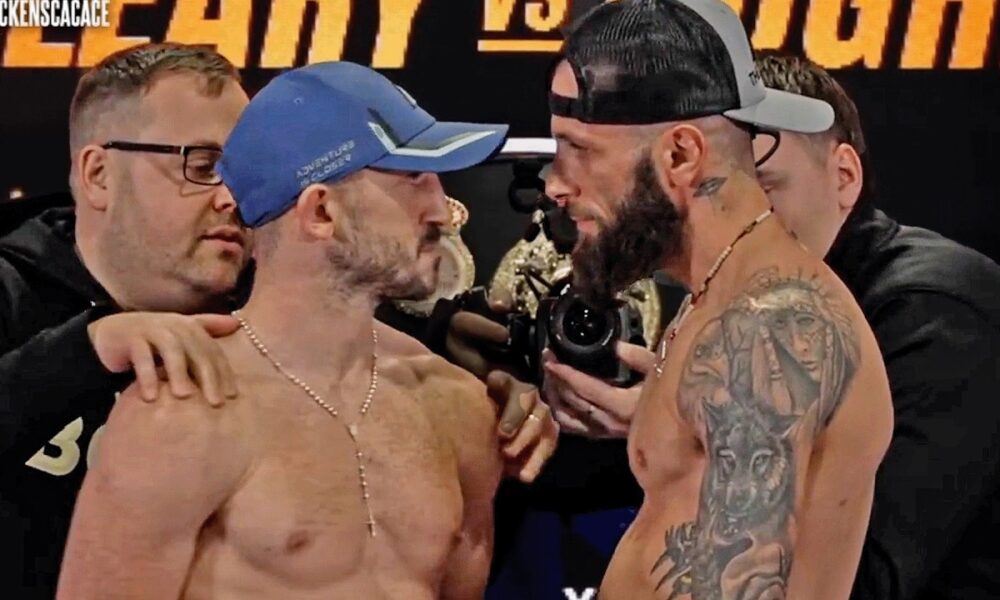 WORLD TITLE FIGHT! Jazza Dickens vs Anto Cacace | WEIGH IN & FACEOFF | Frank Warren & DAZN Boxing