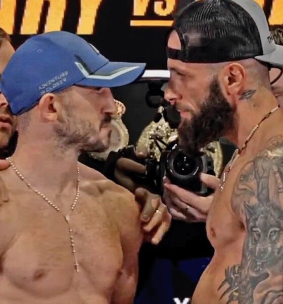 WORLD TITLE FIGHT! Jazza Dickens vs Anto Cacace | WEIGH IN & FACEOFF | Frank Warren & DAZN Boxing