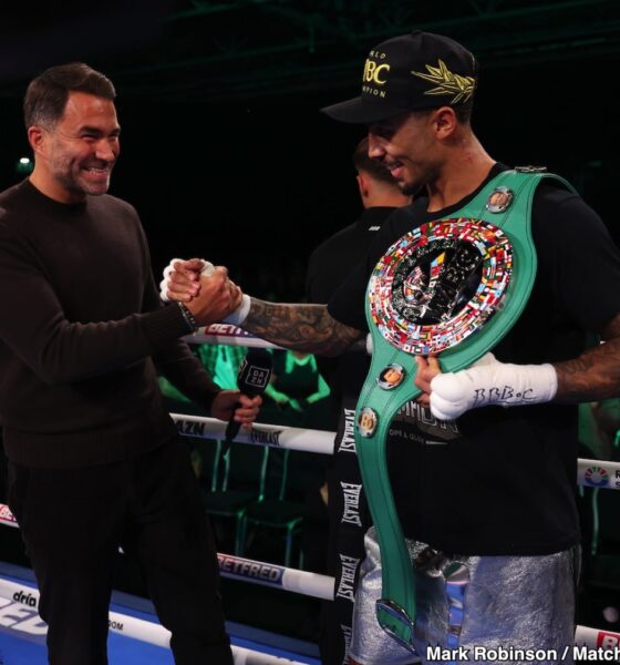 Image: Ben Whittaker returns April 18 as fans question his level of opposition