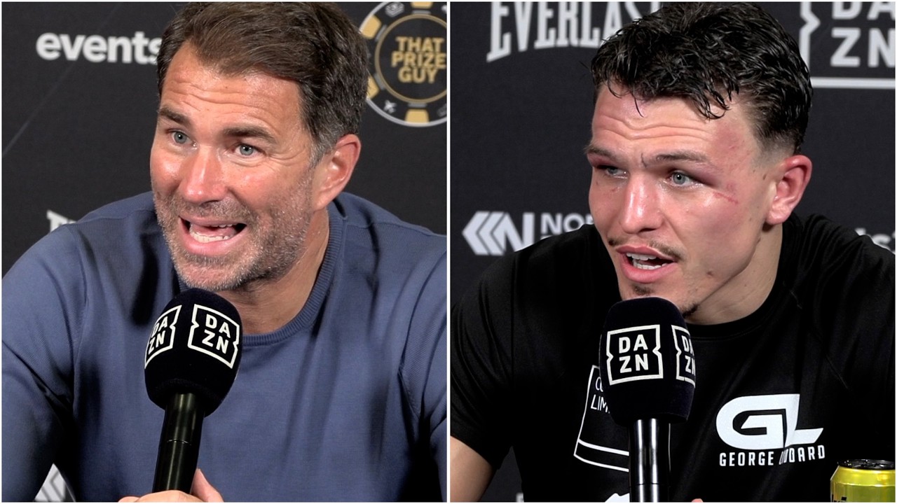 "YOU'RE A BELL***!" Eddie Hearn & George Liddard After Tyler Denny Win