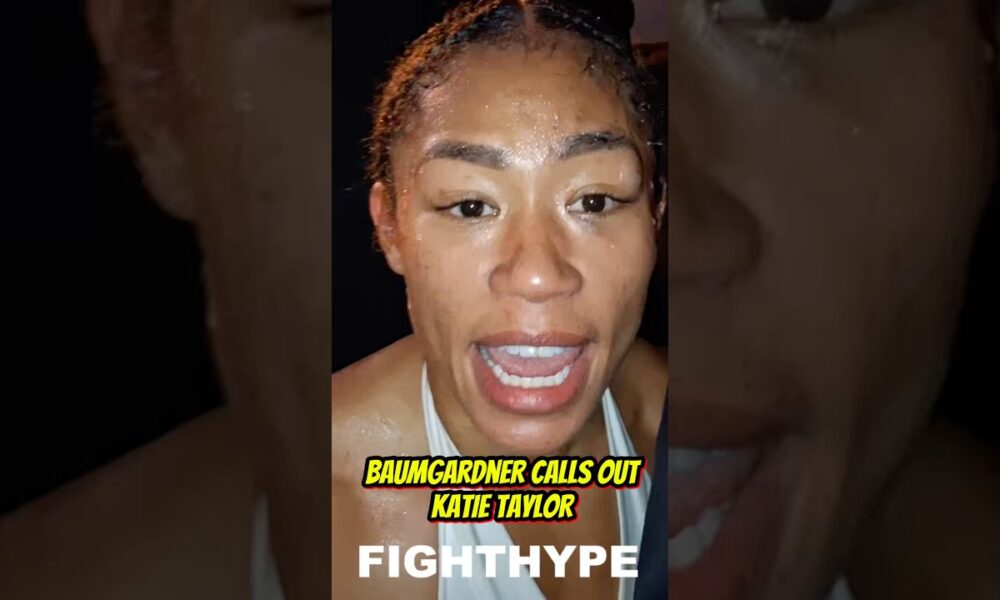 Alycia Baumgardner INSTANT REACTION after Beating Shin 😤 CALLS OUT Katie Taylor