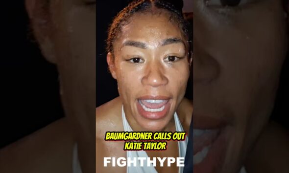 Alycia Baumgardner INSTANT REACTION after Beating Shin 😤 CALLS OUT Katie Taylor