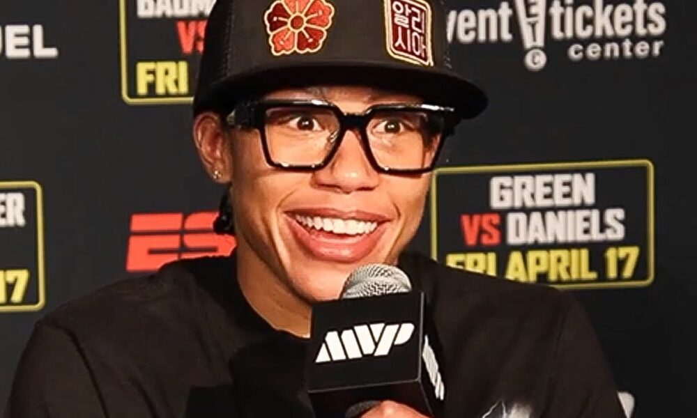 Alycia Baumgardner POST-FIGHT vs Bo Mi Re Shin | Answers WHO’S NEXT after DOMINANT Win