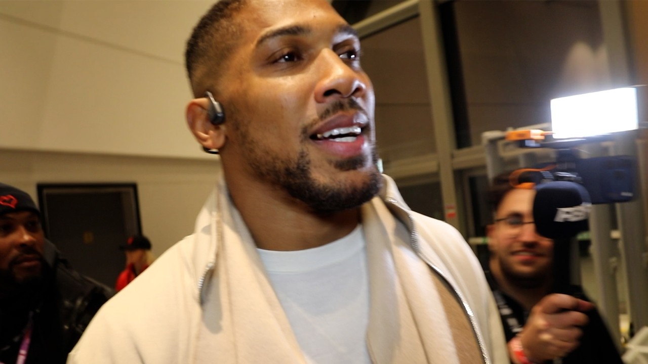 Anthony Joshua IMMEDIATE REACTION TO TYSON FURY CALLOUT: 'I AM THE LANDLORD!!