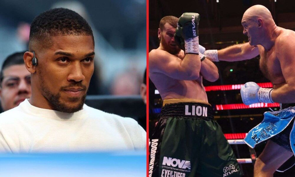 Anthony Joshua sums up Tyson Fury’s performance against Makhmudov