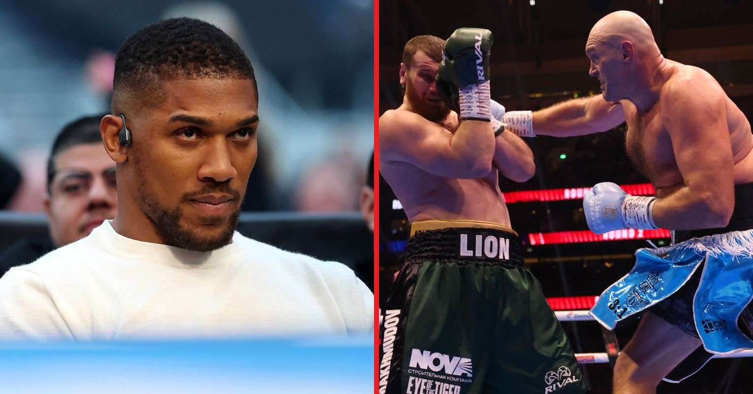 Anthony Joshua sums up Tyson Fury’s performance against Makhmudov