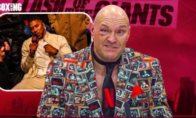 "BULL***.. DIDN'T WANT THE SMOKE!" Tyson Fury SLAMS Anthony Joshua Following Comeback Win