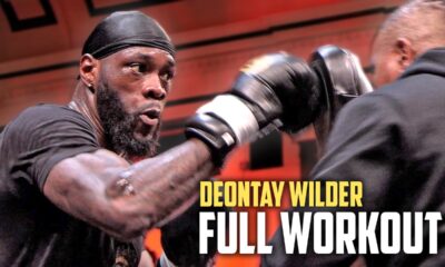 CRACKING THE PADS!! Deontay Wilder • FULL WORKOUT VIDEO ahead of DEREK CHISORA HEAVYWEIGHT CLASH