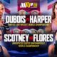 Caroline Dubois vs Terri Harper lightweight world title fight poster for the MVP boxing event at Olympia in London