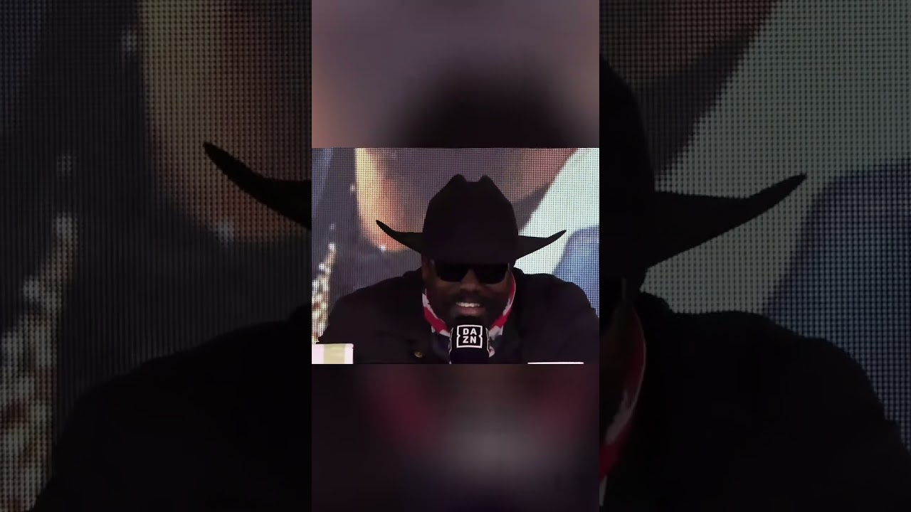 Chisora FUNNY response to Wilder Taking his heart