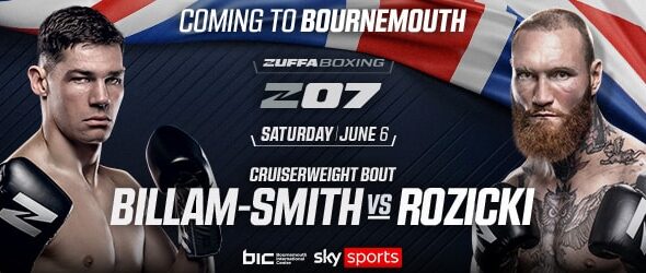 Image: Chris Billam-Smith Returns on June 6 vs Ryan Rozicki in Zuffa UK Debut