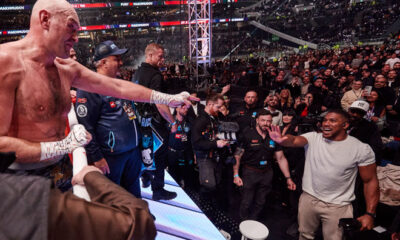 Fury called out Joshua after beating Makhmudov. Photo: Mark Robinson