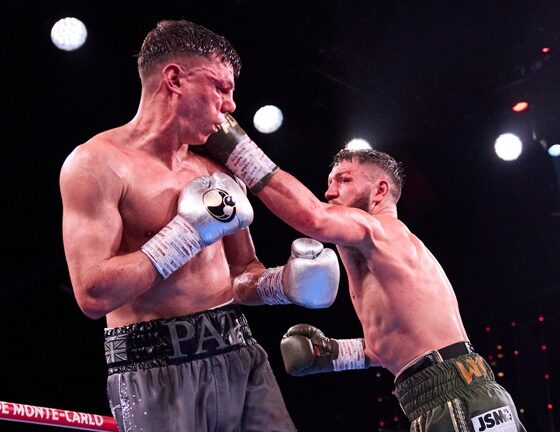 Walker knocked out McCormack in December. Photo: Mark Robinson Matchroom Boxing