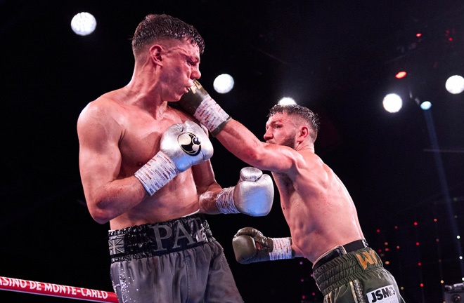 Walker knocked out McCormack in December. Photo: Mark Robinson Matchroom Boxing