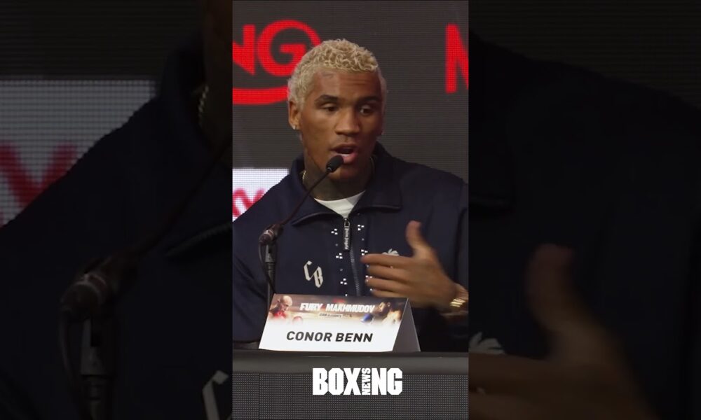 Conor Benn: "Ultimately, I Love Eddie Hearn"