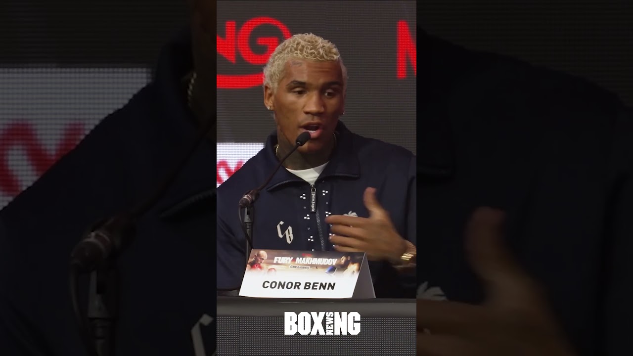 Conor Benn: "Ultimately, I Love Eddie Hearn"