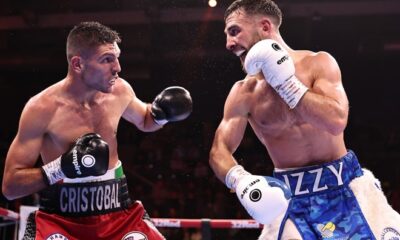 Lorente and Collins tied in October. Photo: Leigh Dawney/Queensberry