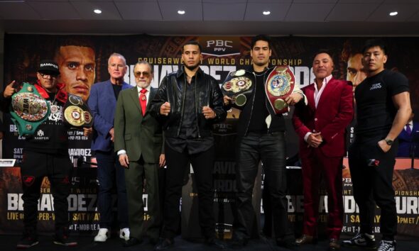 Image: David Benavidez Has No Room for Error vs Ramirez