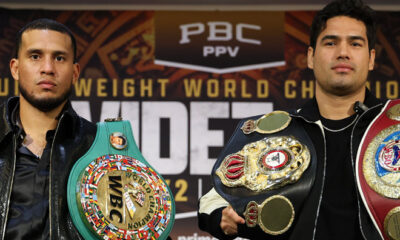 David Benavidez challenges unified cruiserweight world champion Zurdo Ramirez on May 2 in Las Vegas Photo: Cris Esqueda/Golden Boy Promotions