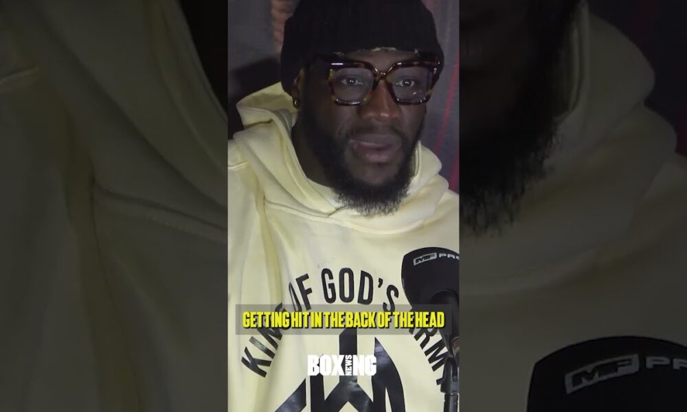 Deontay Wilder Fumes: "I Was Fighting Chisora & The Referee!"