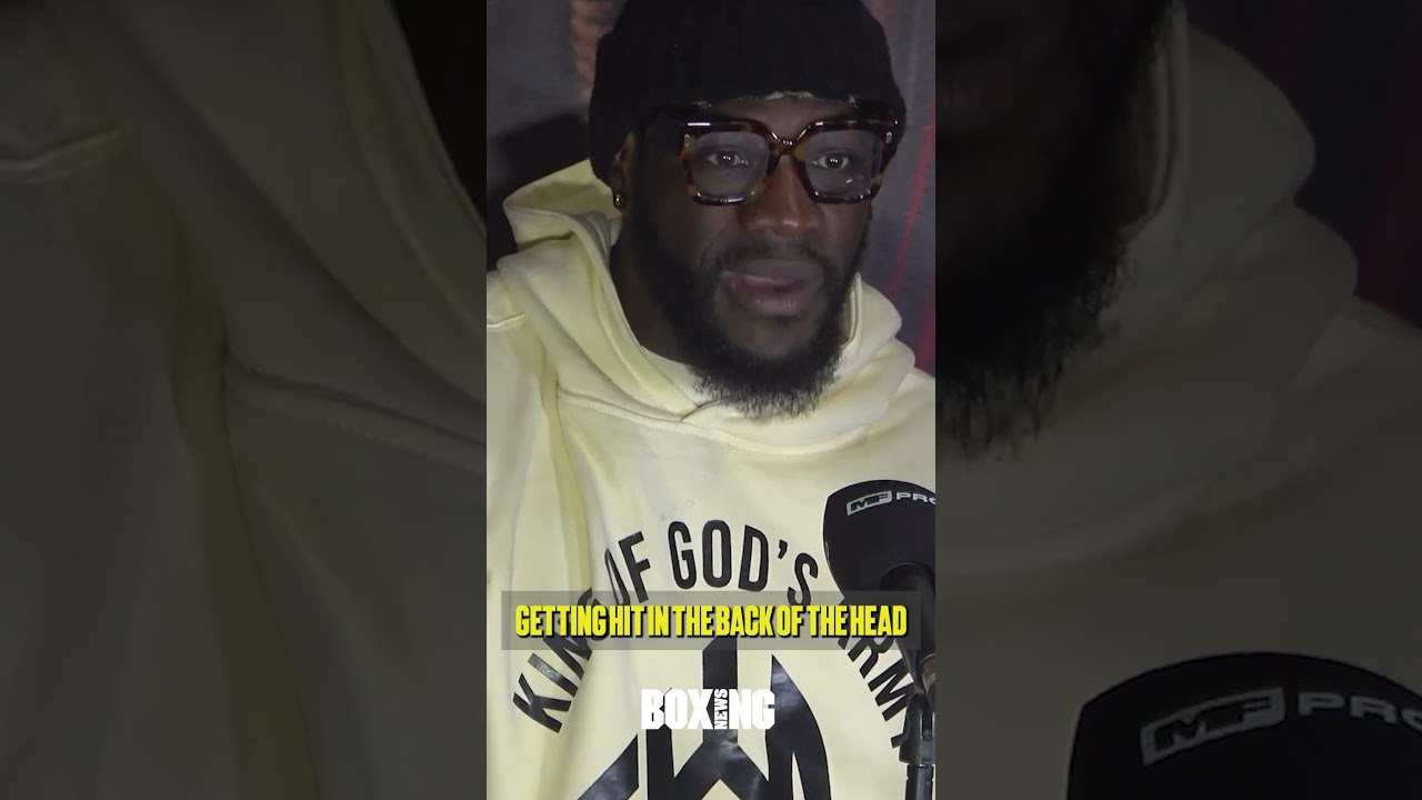 Deontay Wilder Fumes: "I Was Fighting Chisora & The Referee!"