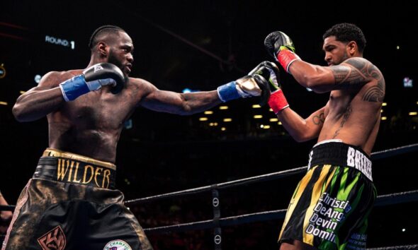 Image: Deontay Wilder Manager: Joshua Fight ‘Never Was’