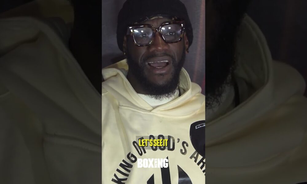 Deontay Wilder Welcomes Moses Itauma Fight
