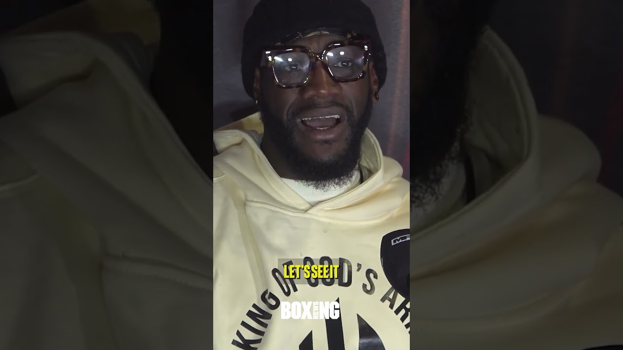 Deontay Wilder Welcomes Moses Itauma Fight