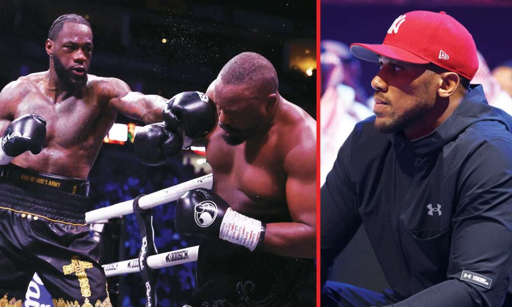 Deontay Wilder delivers face to face message to Anthony Joshua after Chisora win