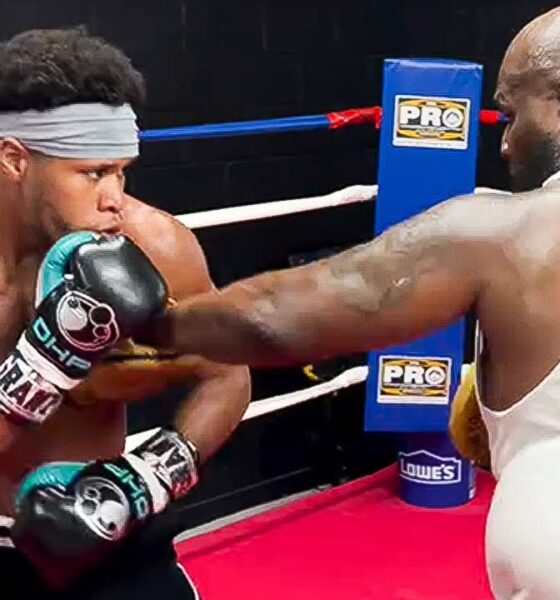 Devin Haney TRAINING with James Toney to MASTER Shoulder Roll & Counter Punching