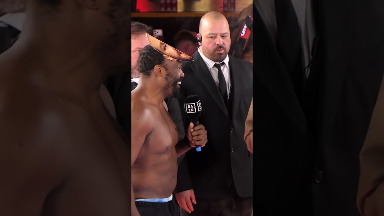 Did Derek Chisora REALLY SAY THAT?!