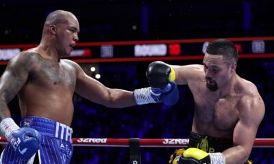 Fabio Wardley amazed Joseph Parker during his performance at the O2: Leigh Dawney/Queensberry