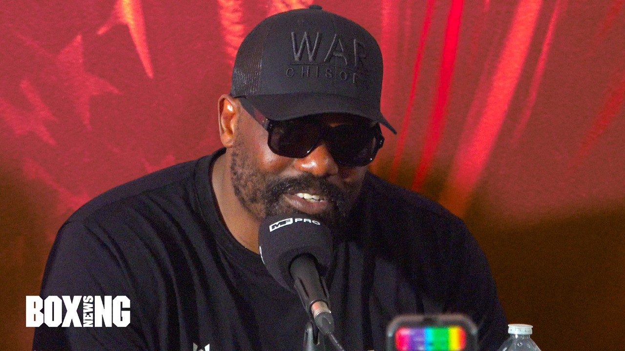 EMOTIONAL Derek Chisora Says He "CAN'T DO IT ANYMORE" Following Wilder Defeat
