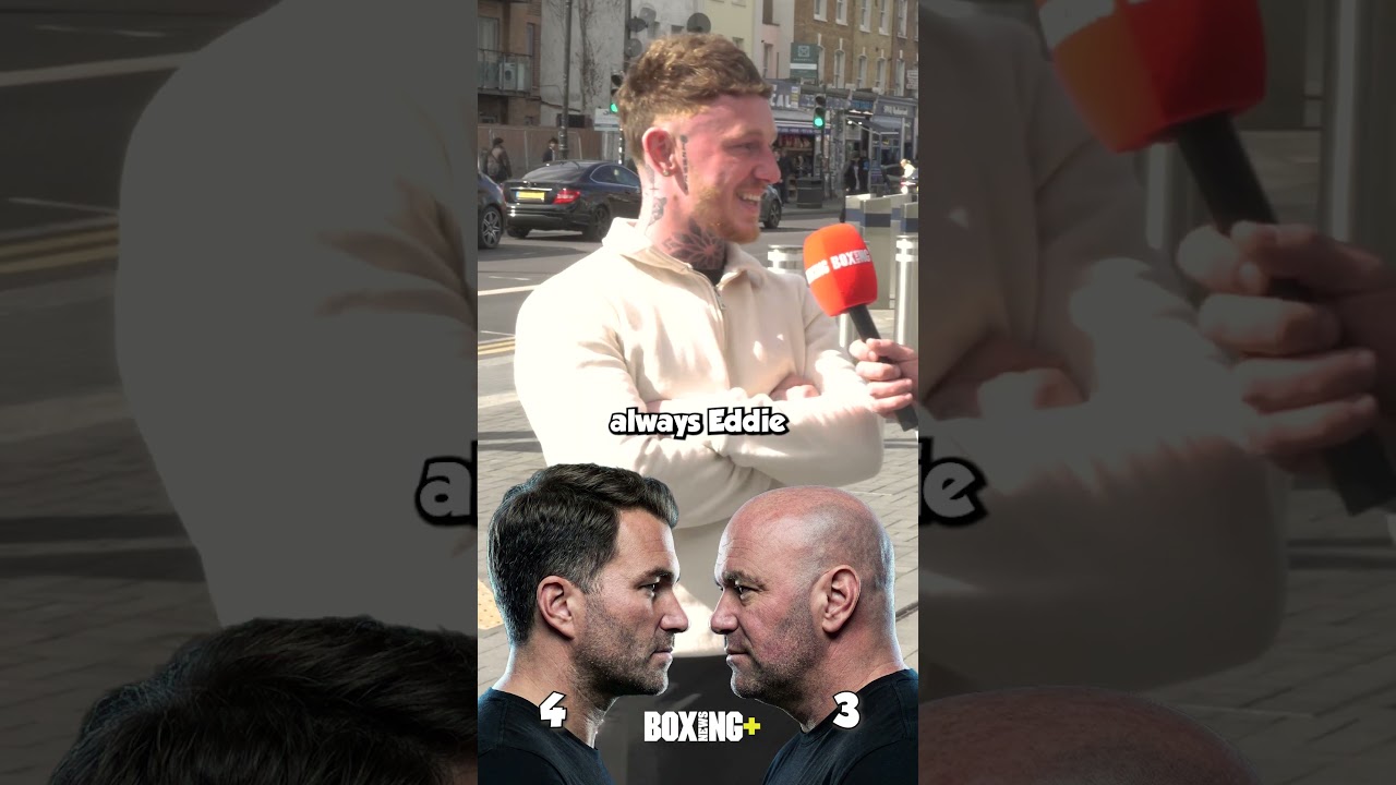 Eddie Hearn or Dana White? The British Public Give Their Votes