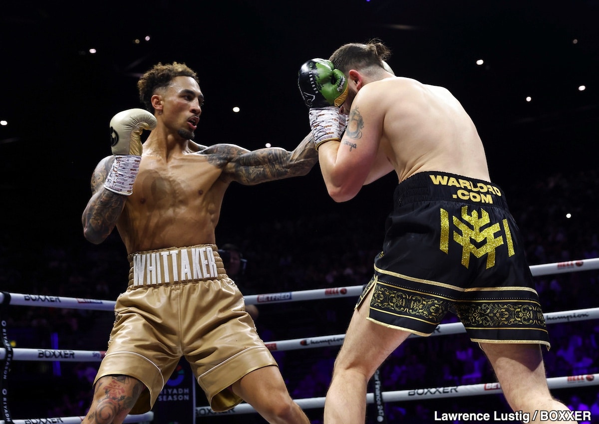 Image: Eddie Hearn says Ben Whittaker not ready for David Morrell fight