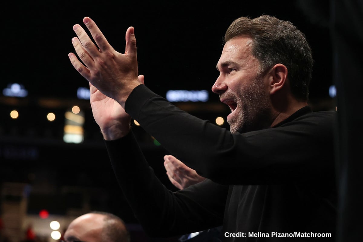 Image: Eddie Hearn shuts down Joshua–Fury talk: no deal