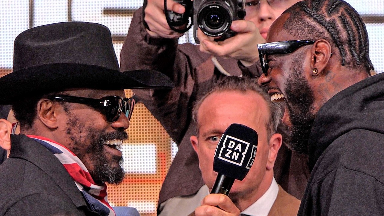 FACE OFF: Deontay Wilder vs. Derek Chisora • HEAVYWEIGHTS' 50TH HEAD TO HEAD | DAZN Boxing