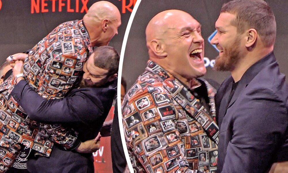 FACE OFF: Tyson Fury vs. Arslanbek Makhmudov • BEAR HUG!! | Netflix Boxing