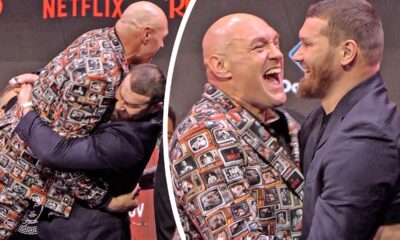 FACE OFF: Tyson Fury vs. Arslanbek Makhmudov • BEAR HUG!! | Netflix Boxing