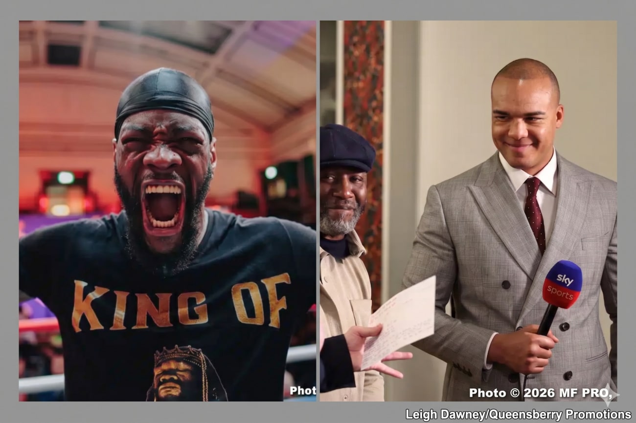 Image: Fabio Wardley says Wilder is on shortlist if Usyk fight fails