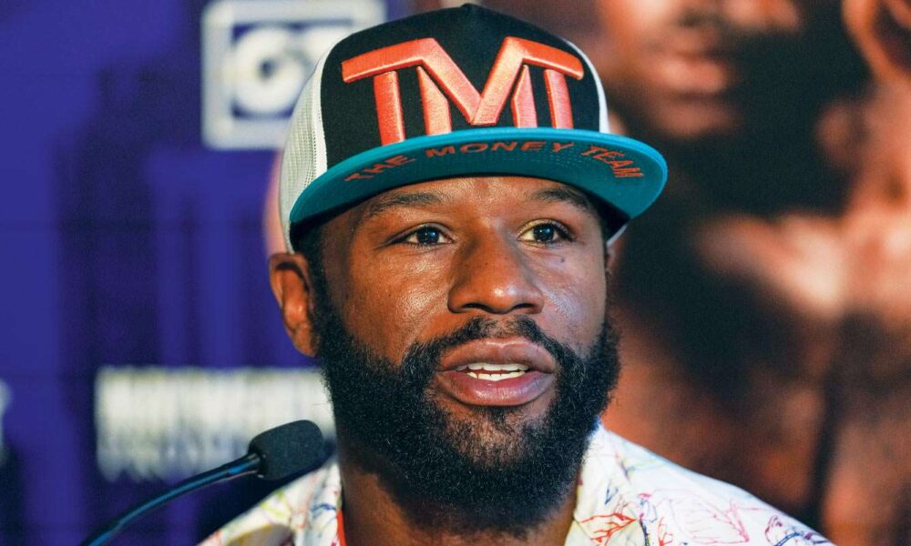 Floyd Mayweather confirms who he will fight before Manny Pacquiao rematch