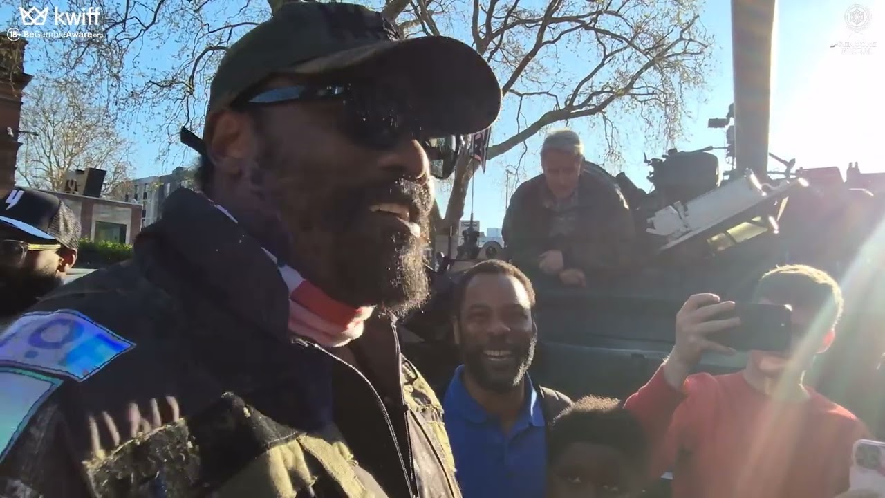 'I DON'T GIVE A F***K' - Derek Chisora RAW after ARRIVING ON TANK!