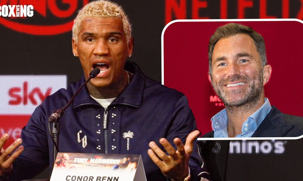 "I SEE YOU SMIRKING.." Conor Benn FINALLY RESPONDS To Eddie Hearn
