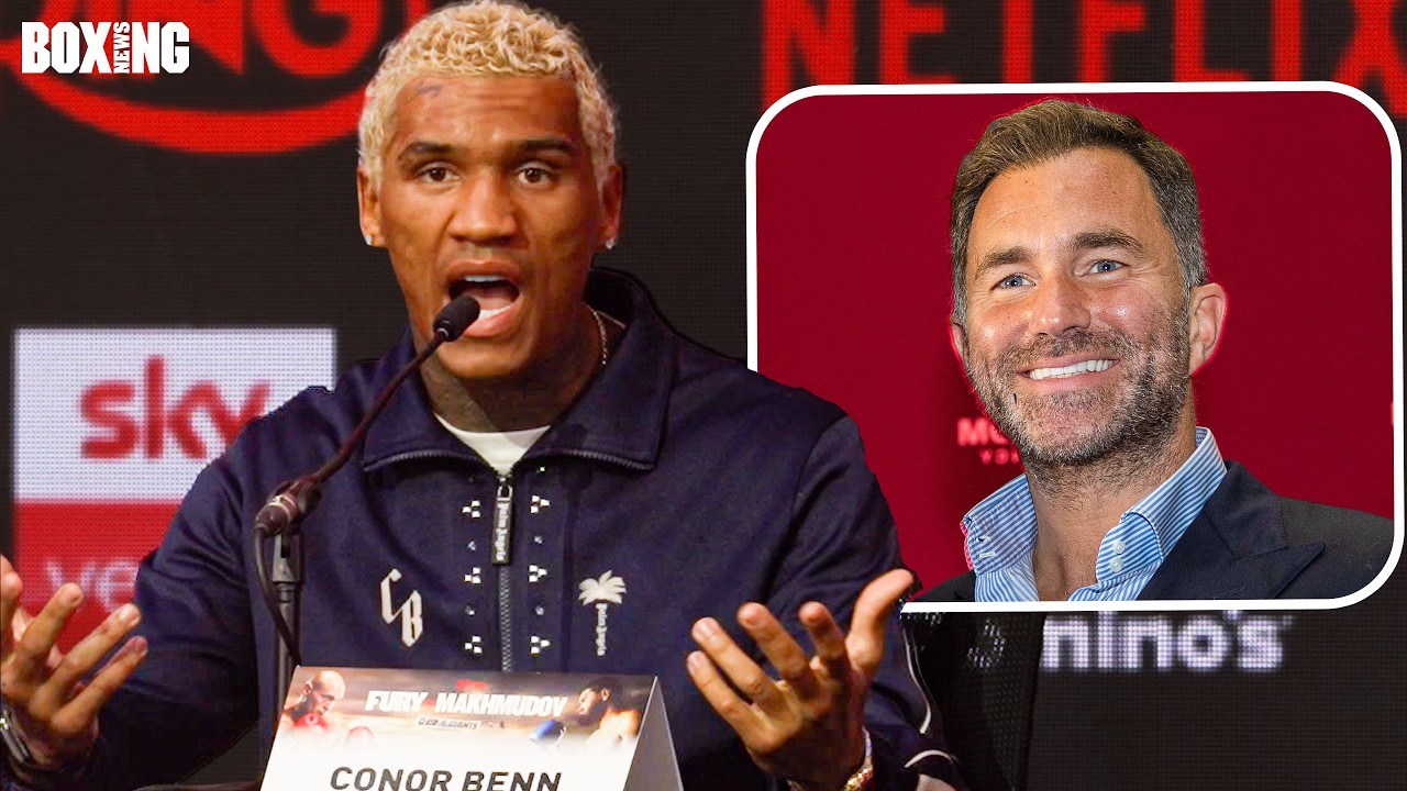 "I SEE YOU SMIRKING.." Conor Benn FINALLY RESPONDS To Eddie Hearn