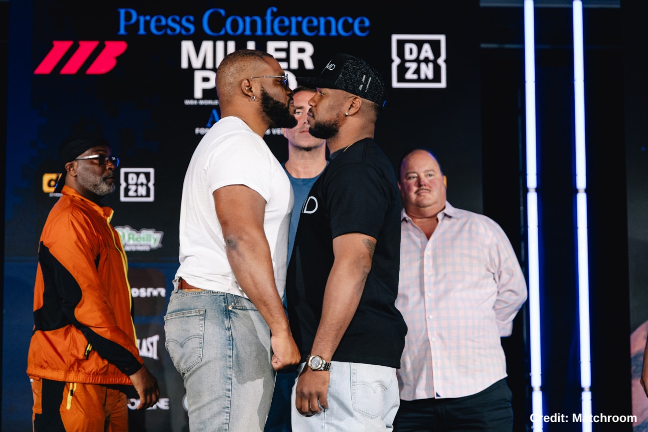 Image: Jarrell Miller says Lenier Pero has ‘no horsepower’ before eliminator