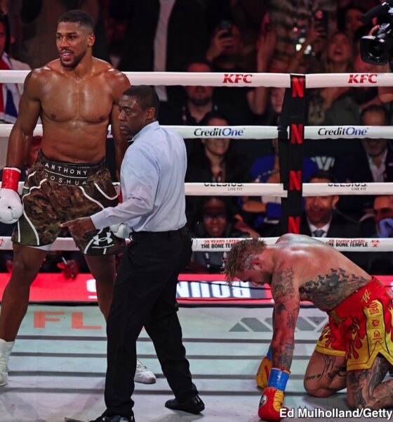 Image: Jarrell Miller tries to force way into Joshua plans