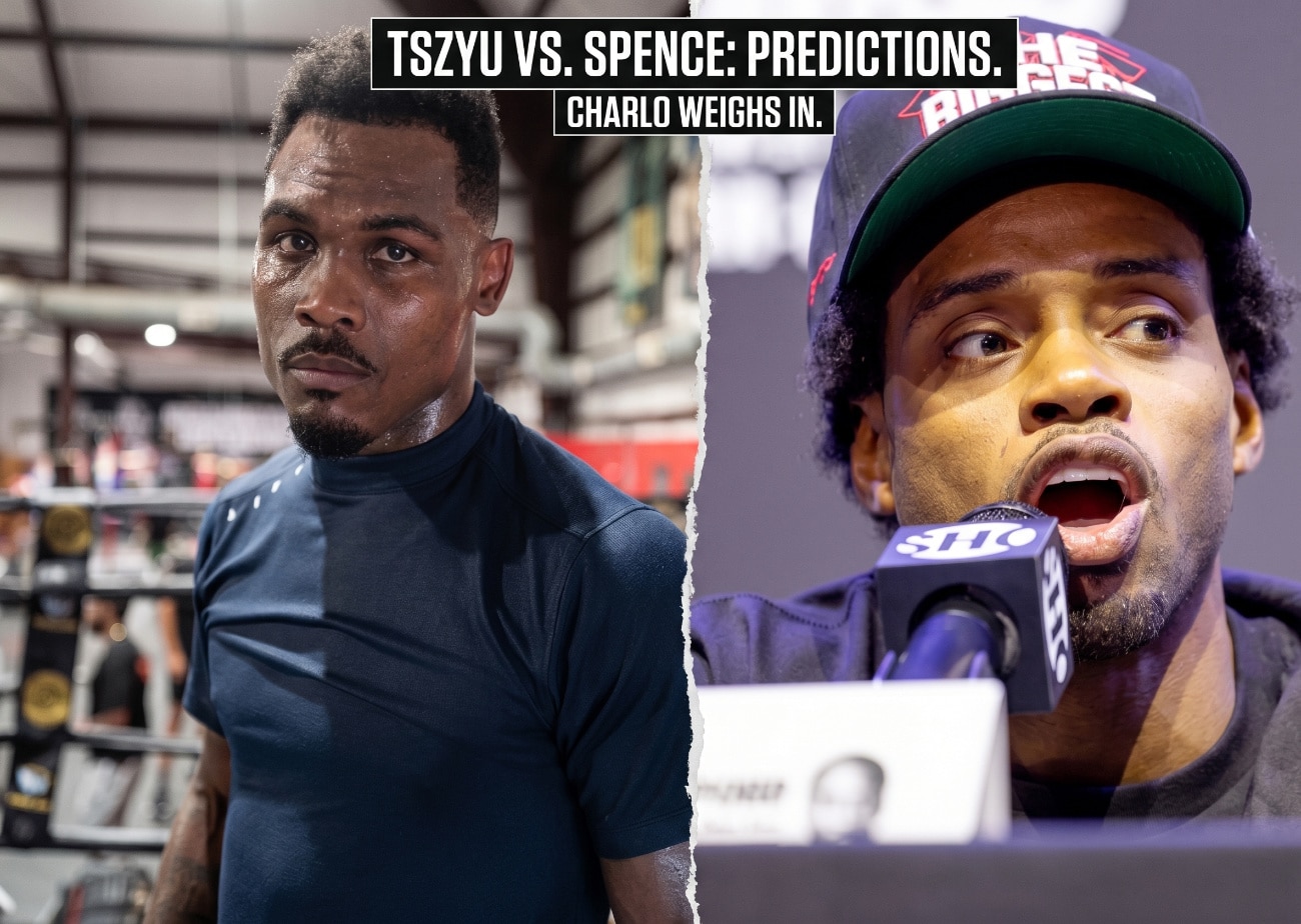 Image: Jermell Charlo Picks Tim Tszyu to Beat Errol Spence Jr