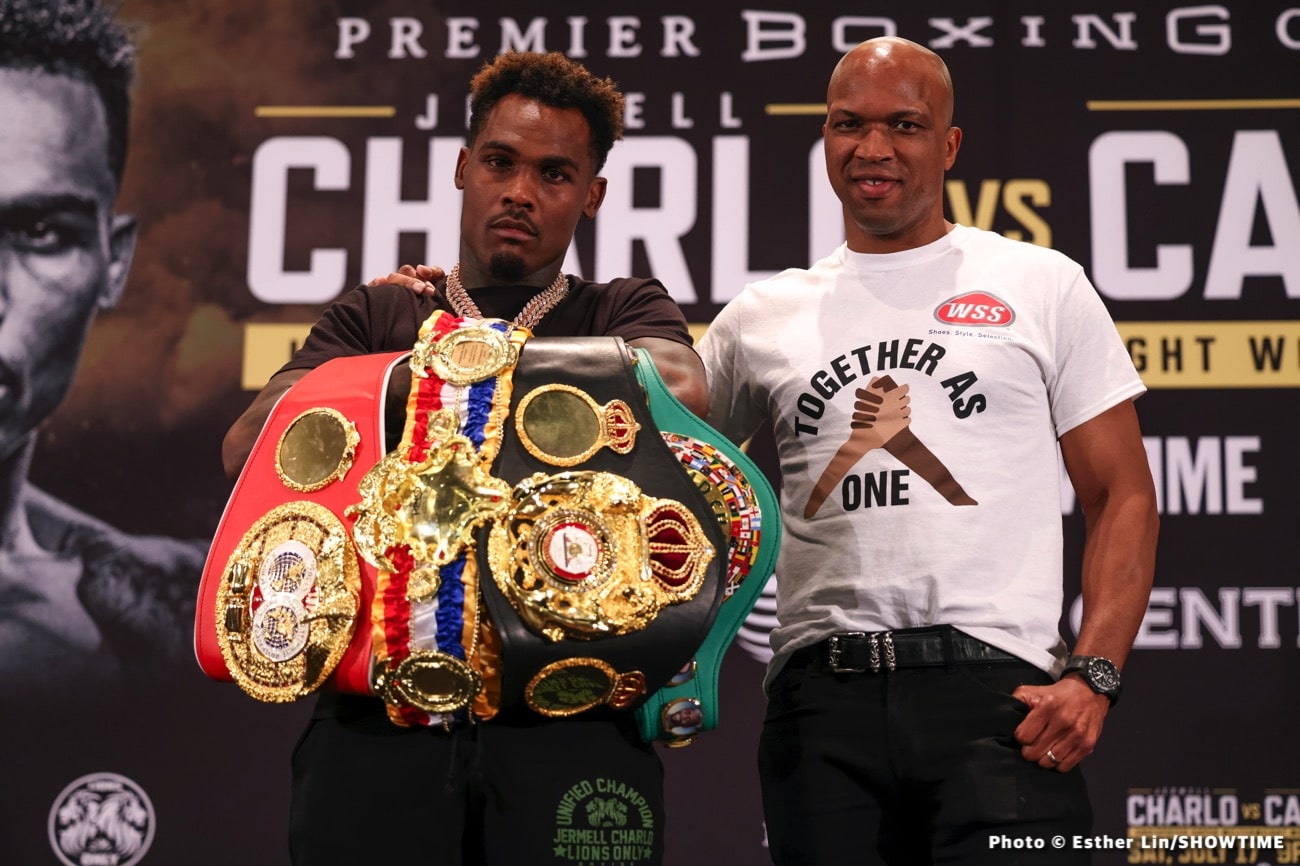 Image: Jermell Charlo says Derrick James changed as success grew