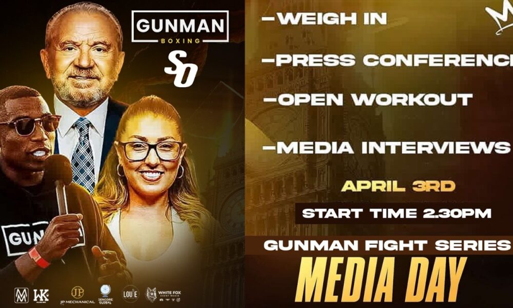 LIVE 🥊 Idris Virgo vs. Liam Dyer • FINAL PRESS CONFERENCE • Gunman Fight Series