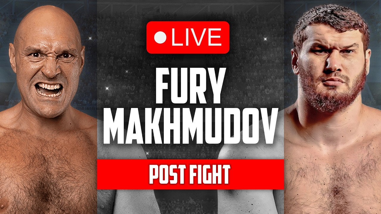 LIVE 🥊 Tyson Fury vs. Arslanbek Makhmudov • POST FIGHT PRESS CONFERENCE | Netflix Boxing